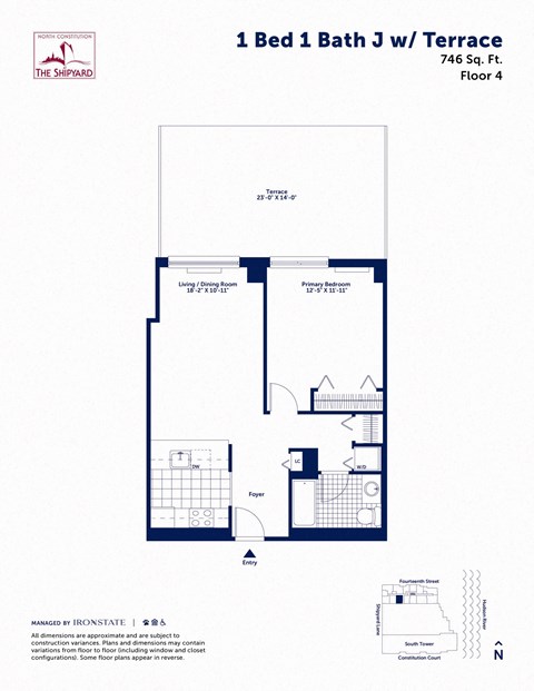 1 14th Street Studio-3 Beds Apartment for Rent - Photo Gallery 41